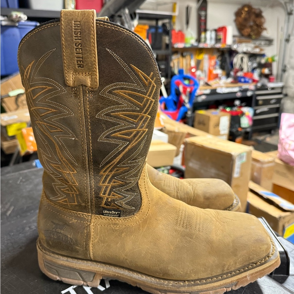 Irish Setter Men's Brown Work Boots